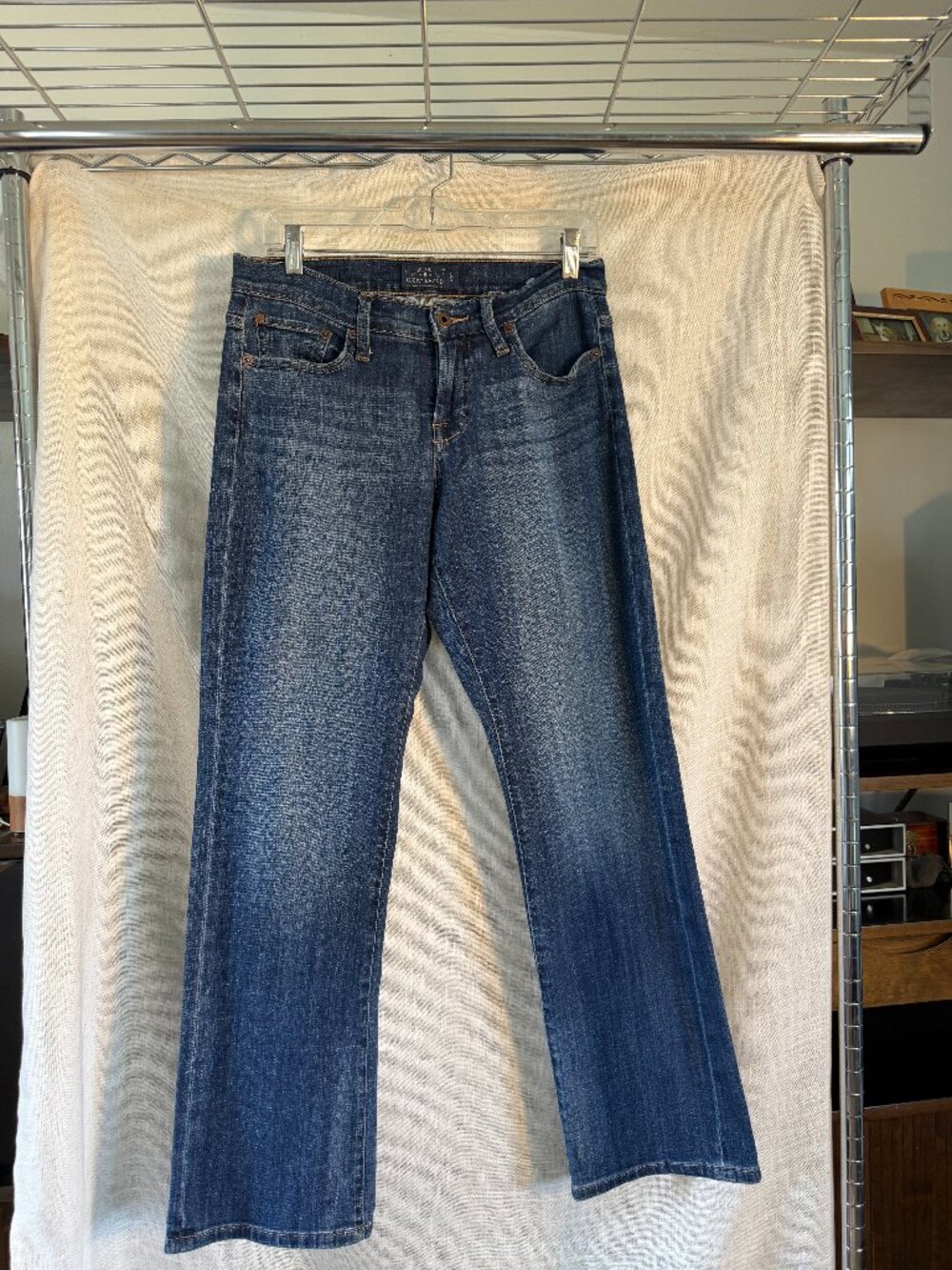 Prana "Vintage"boot cut jean, low rise in size 6/28